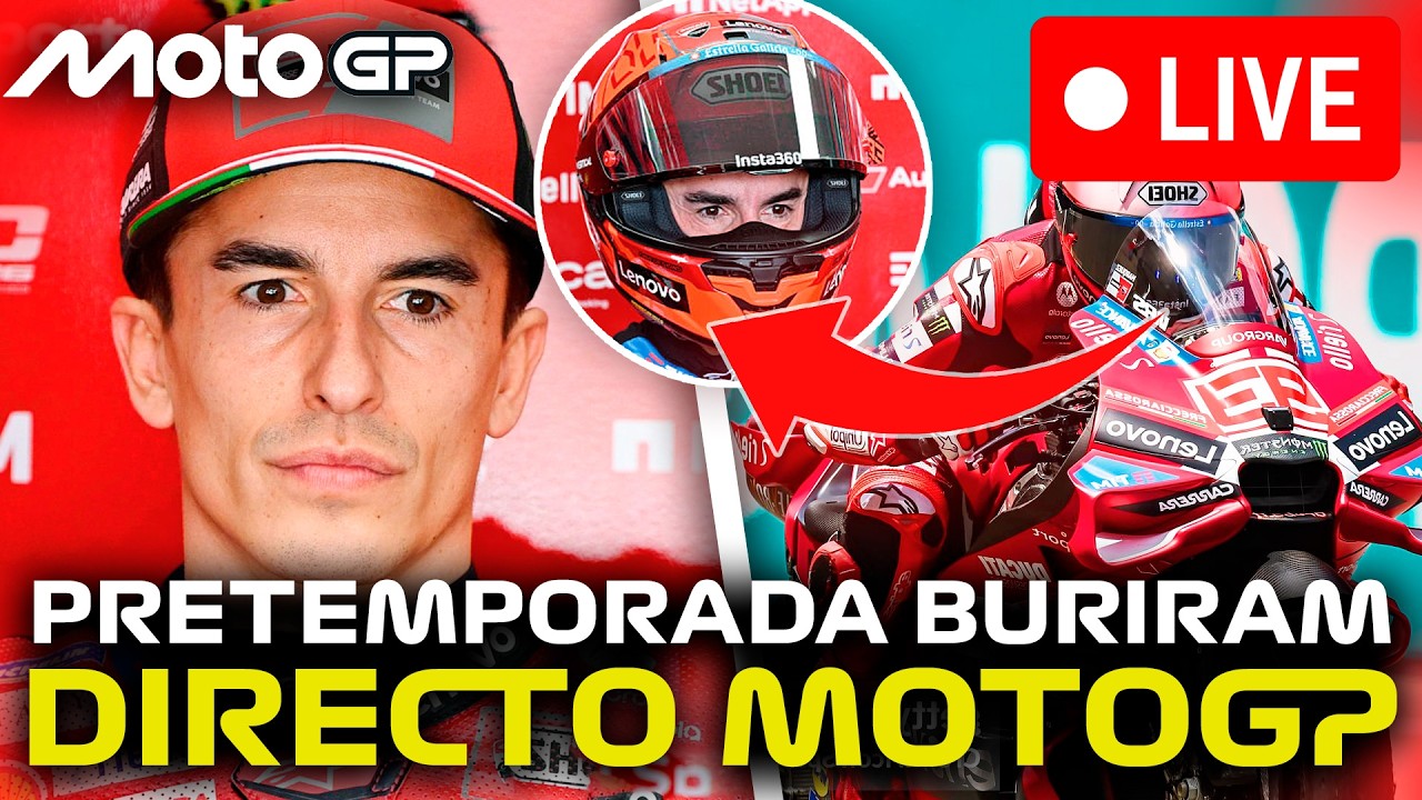 🔴 MOTOGP PRETEMPORADA TEST BURIRAM 2026 | DIA 2 | #BuriramTest