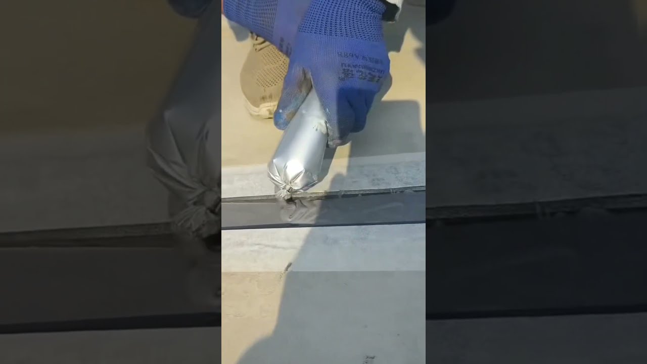 How to Seal Driveway Concrete Expansion Joints - Self Leveling Sealant