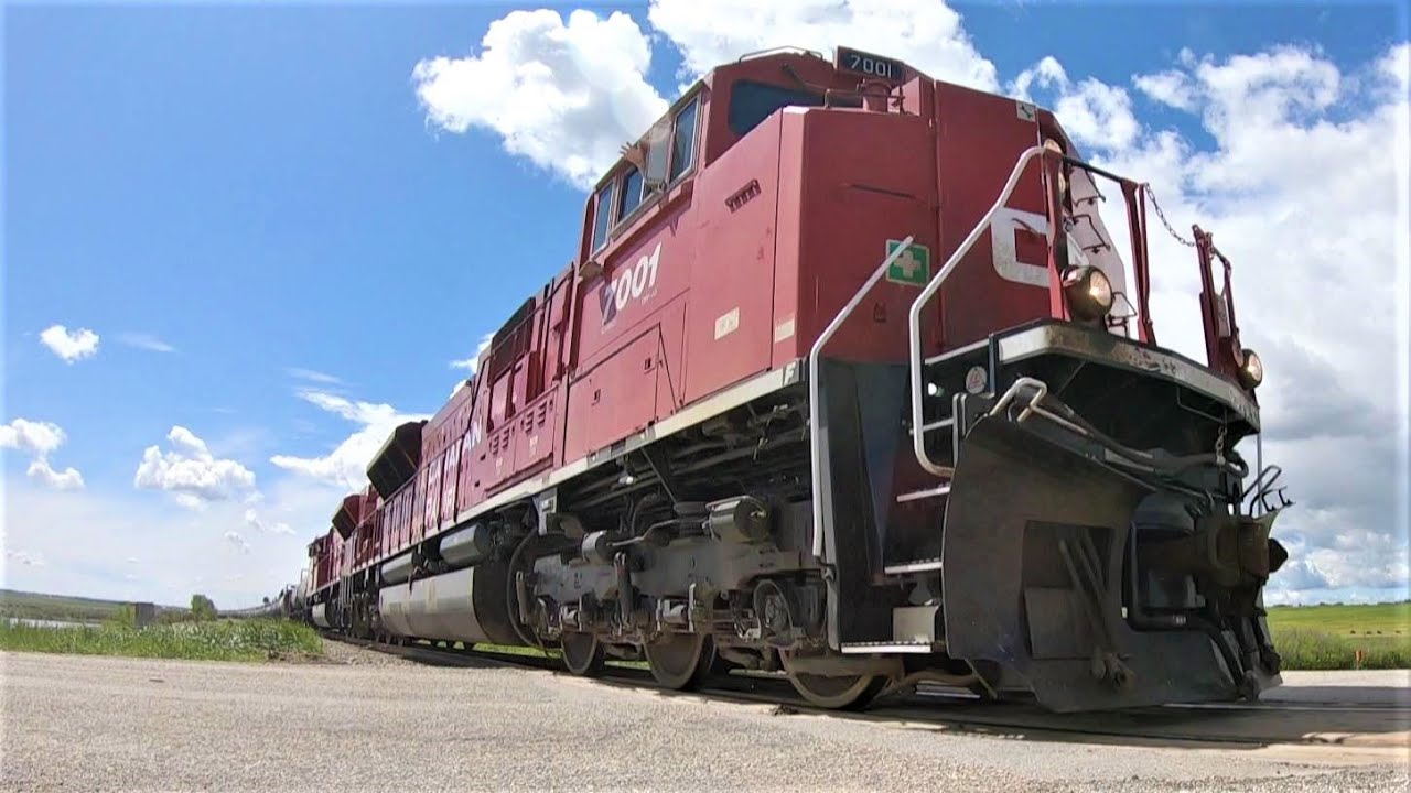 Two CP SD70ACUs leading!