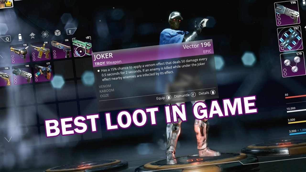 Killsquad - All Epic Loot - High Vector Showcase