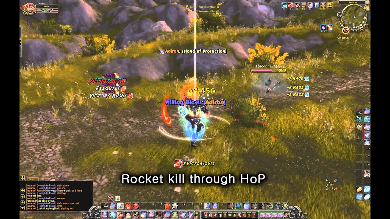 WoW 6.1 : Fury Warrior 1vN PvP Montage 