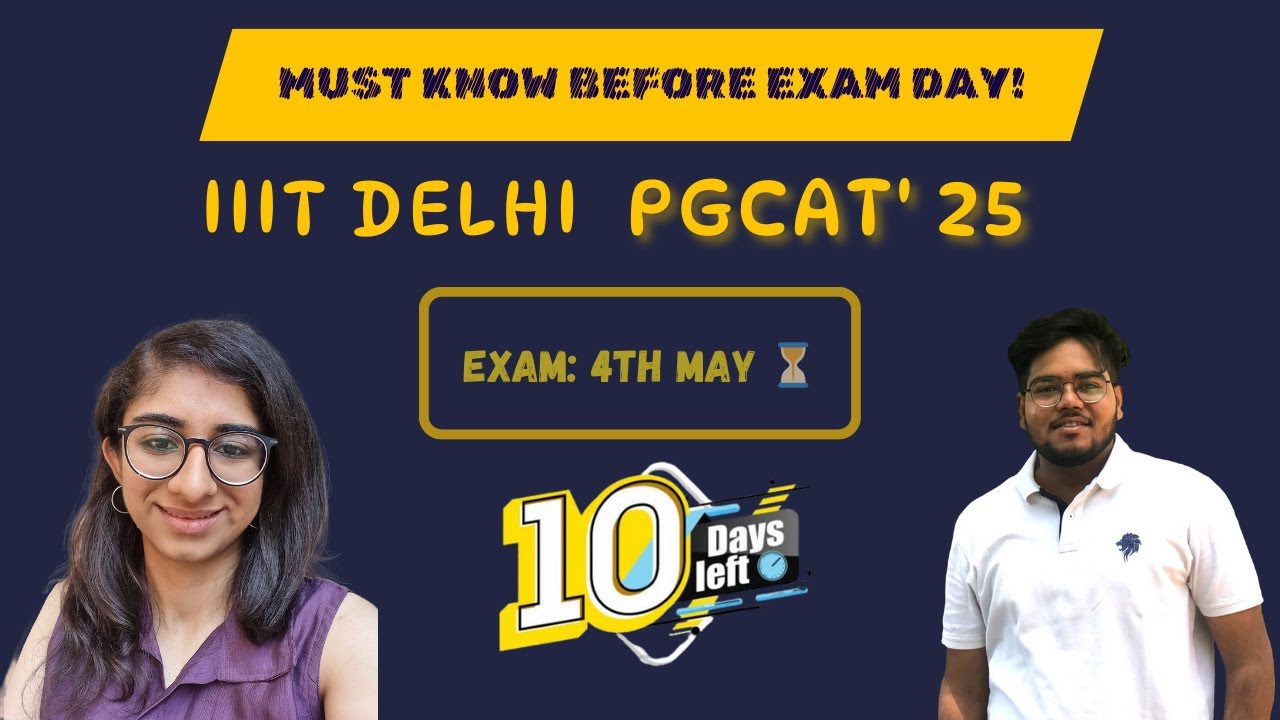 IIIT Delhi MTech Admission 2025 | PGCAT | Detailed Video | Must Watch | Meet Shah