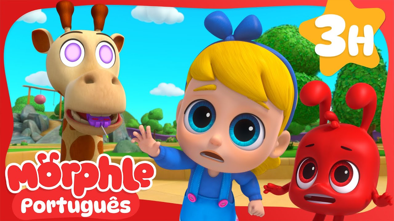 Morphle e os Animais Hipnotizados! | MARATONA DE 3 HORAS! | Desenhos Animados Infantis em Português