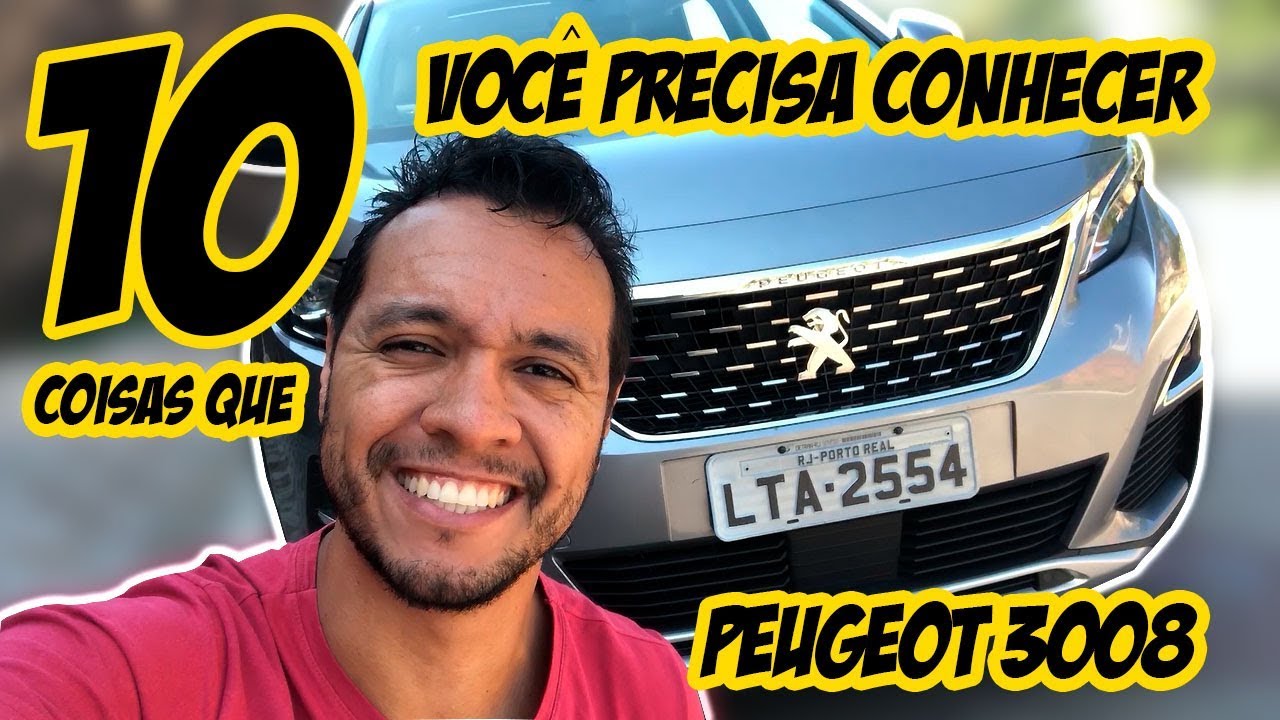 10 coisas que você precisa conhecer do PEUGEOT 3008