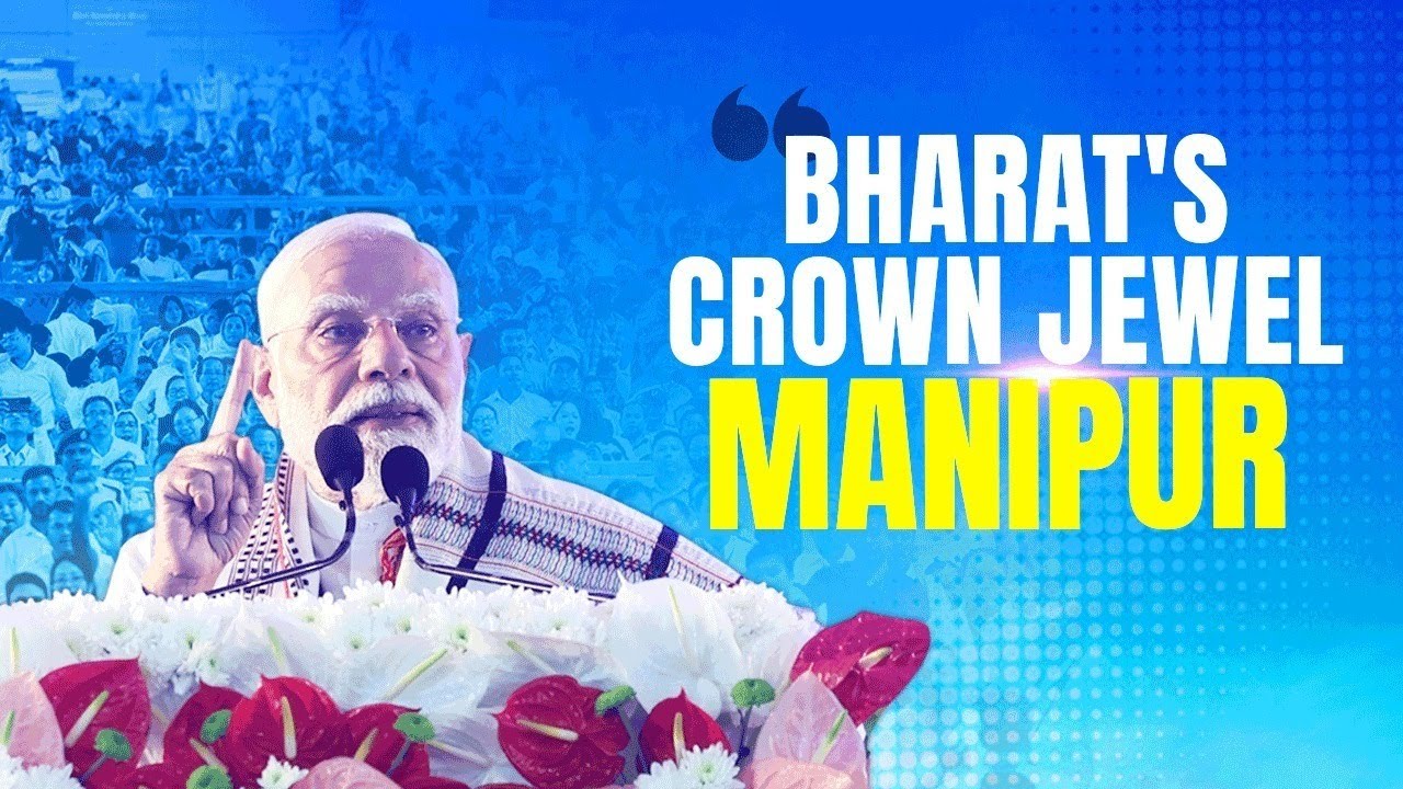 PM Modi's tribute to courageous freedom fighters & soldiers left all speechless in Manipur...