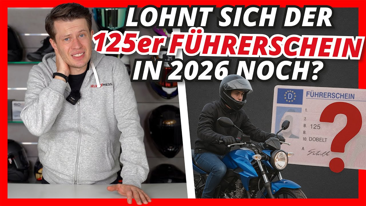 Lohnt sich der 125er-FÜHRERSCHEIN (Klasse A1) in 2026 überhaupt noch? #Motorradfüherschein #125er