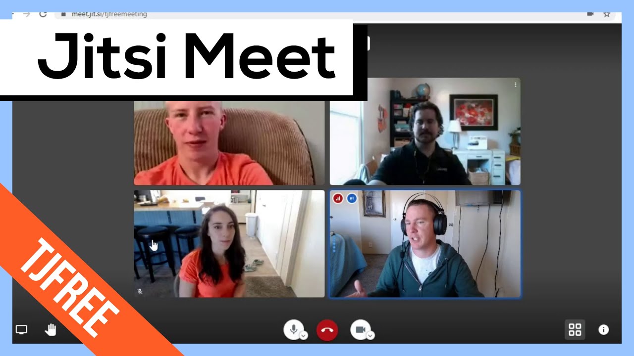Использование Jitsi Meet | Демонстрация видеоконференции
