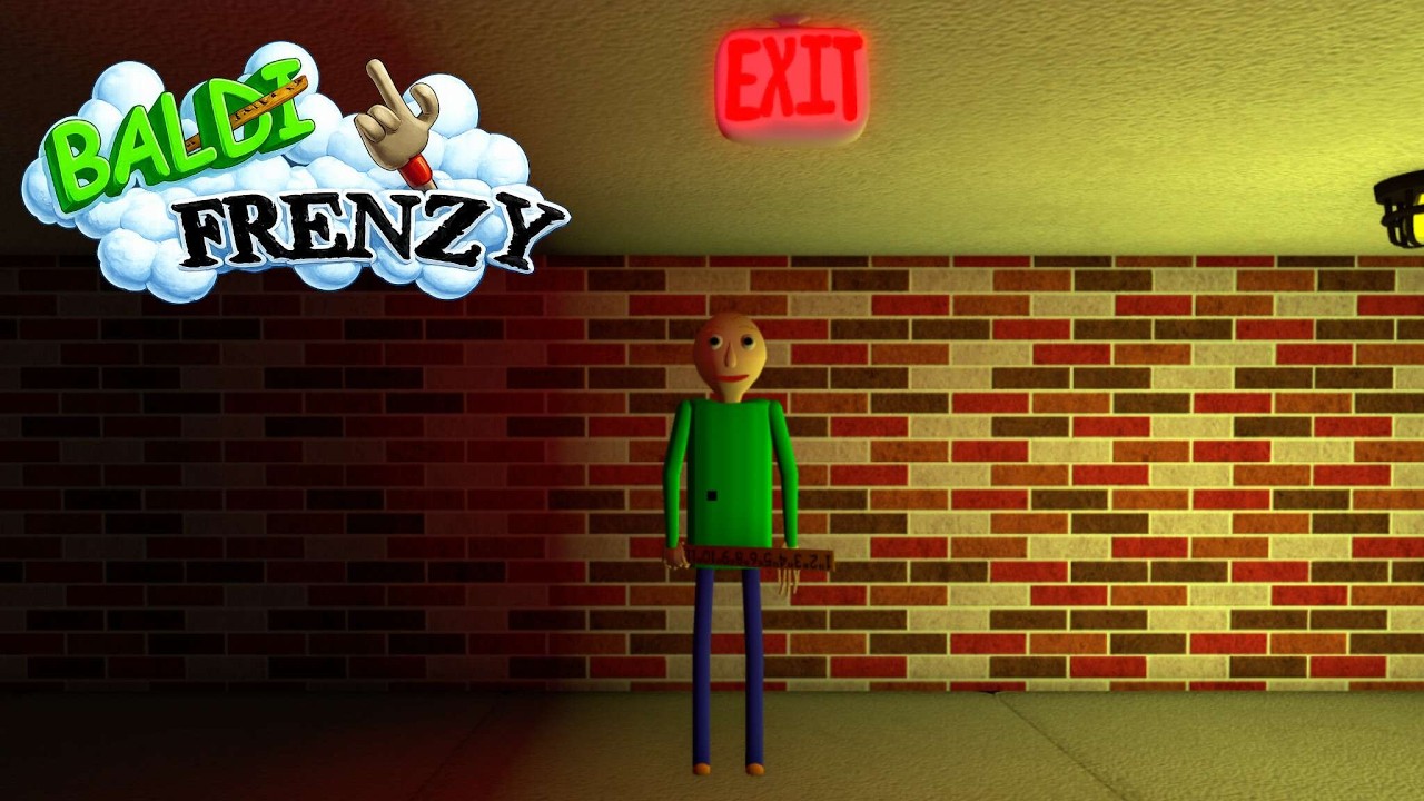 Baldi's Frenzy - Maintenance Map Gameplay | Roblox