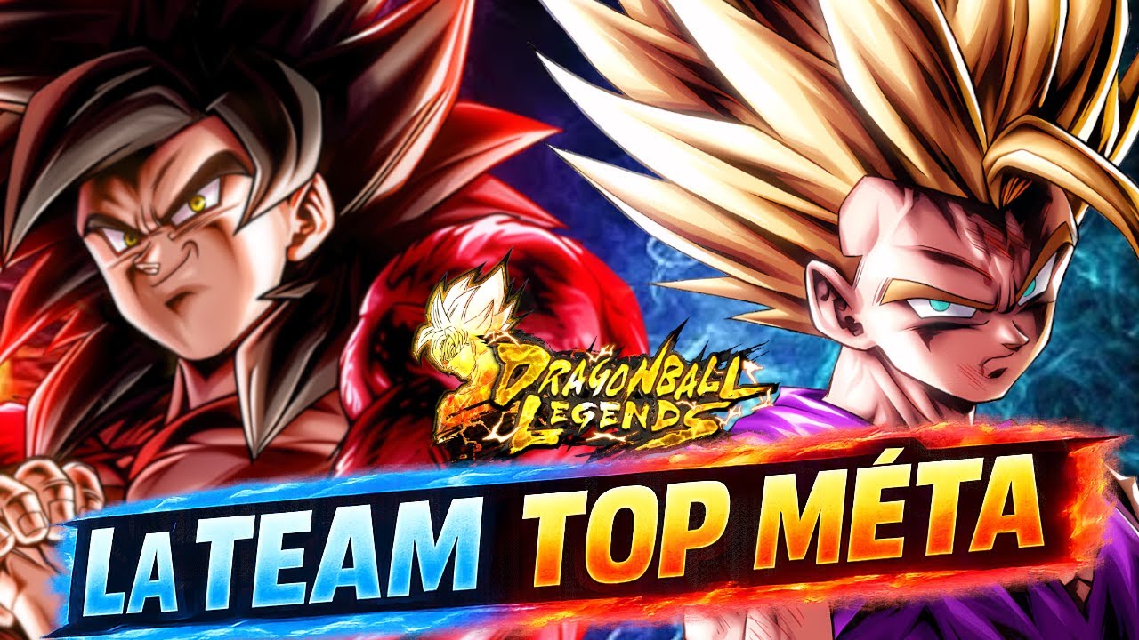 LES 2 MEILLEURS PERSOS DU JEU RÉUNI DANS LA MÊME TEAM : GOHAN SSJ2 LF & GOKU SSJ4 ULTRA | DB LEGENDS