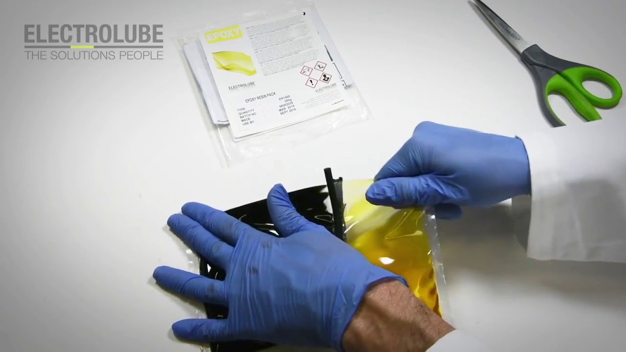 How To Mix Epoxy Potting Compound Resin Packs