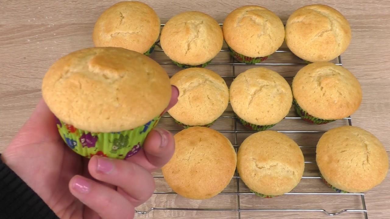 EINFACHSTEN MUFFINS DER WELT?! Joghurt Becher Muffins | Back Hack - Back Trick