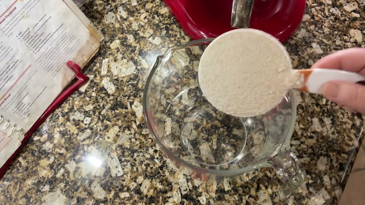 Making Banana Bread with Home Milled Flour