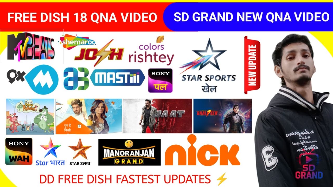 SD Grand 😊 Merry Christmas 🎁🎄🎅 Special Free Dish Qna Ep #18 | DD Free Dish New Update Today