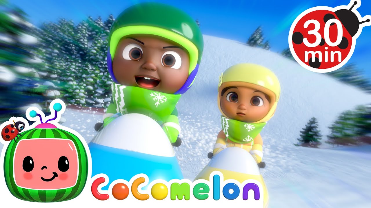 High Speed Snow Racing!🏂 | Cocomelon - Cody Time | Kids Cartoons & Nursery Rhymes | Moonbug Kids