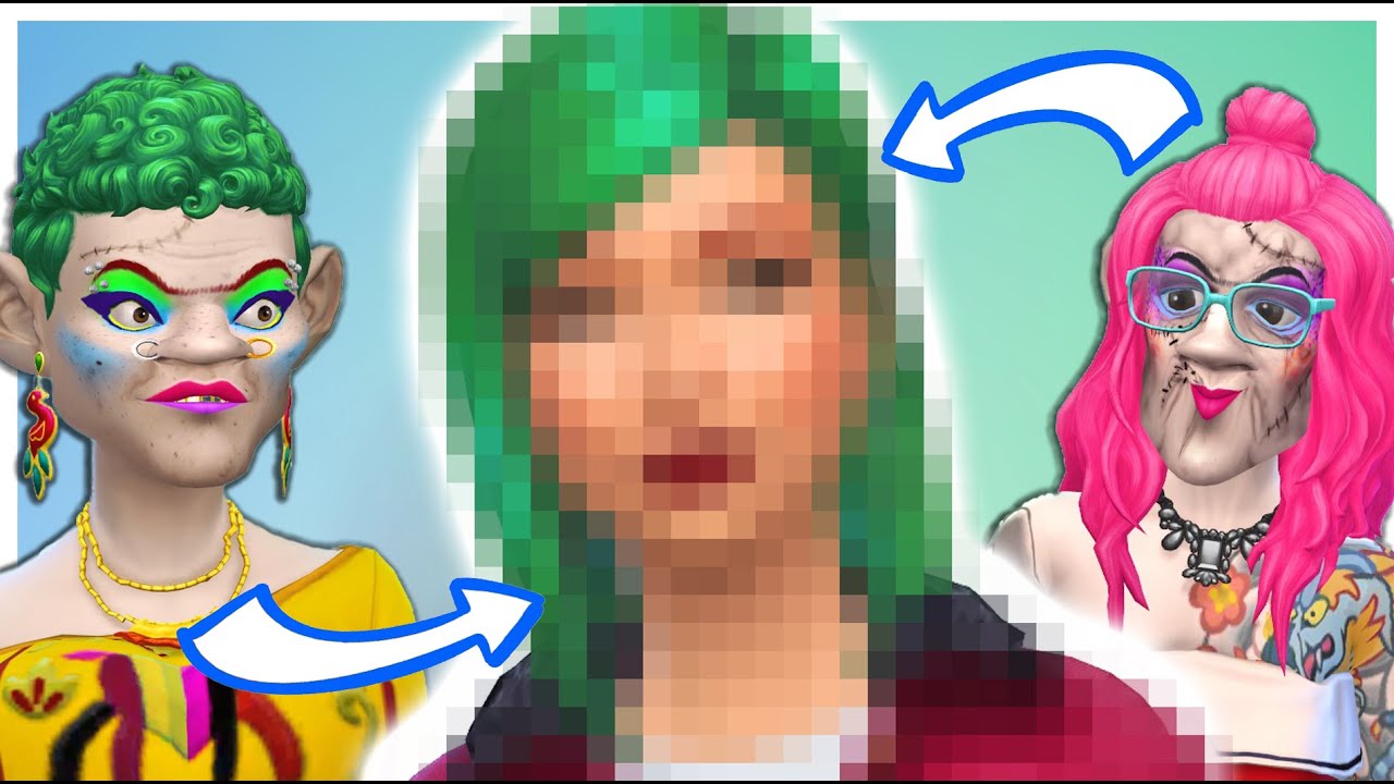 Attention les Yeux 😱 Challenge Sims 4