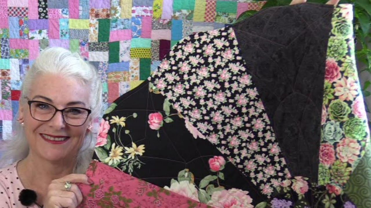 A Large Dresden Plate Quilt Kit