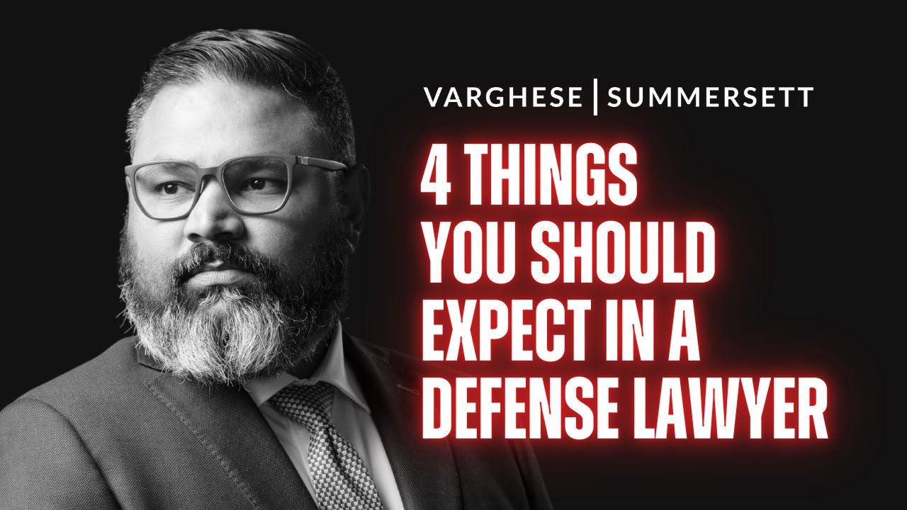 4 Things You Should Expect from Your Criminal Defense Lawyer