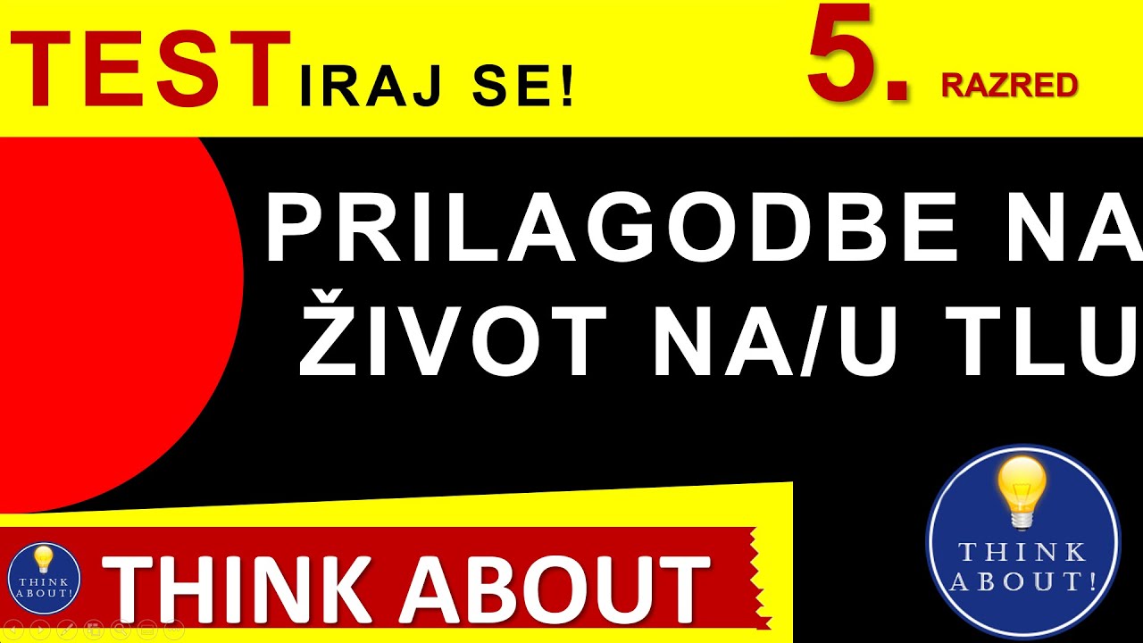 Prilagodbe na život u tlu - Think About