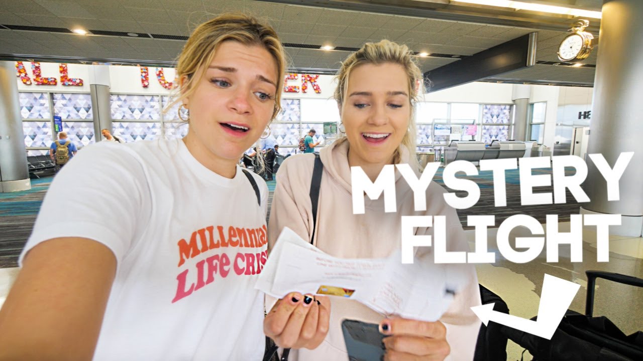 Arriving At The Airport With NO IDEA Where We Are Going