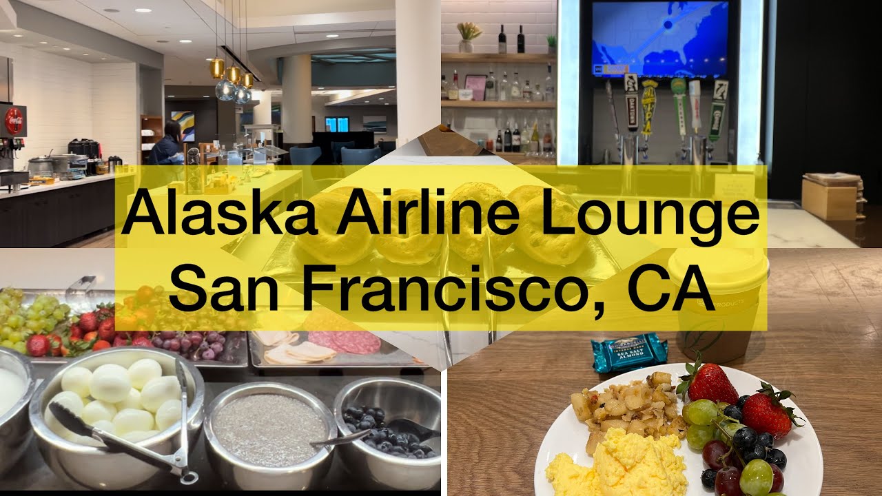 Breakfast Bliss at Alaska Airlines Lounge San Francisco, CA