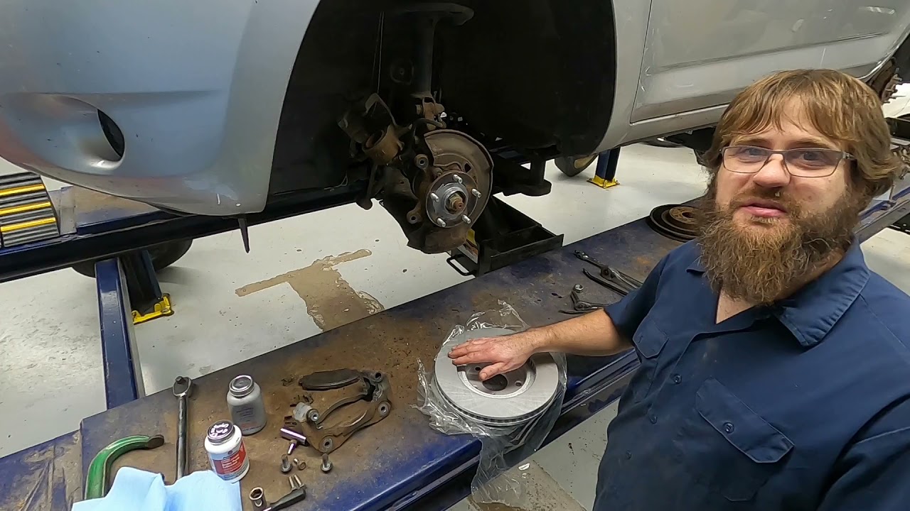 Disc Brake Service Assembly Bracket, Caliper and Rotor Installation (Disk Brake Job Part 2)