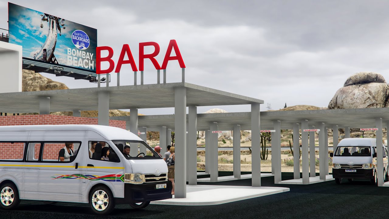 GTA 5 Mzansi - The Unlikely Heister EP2 | Being Taxi Driver Ranking at Baragwanath Taxi Rank