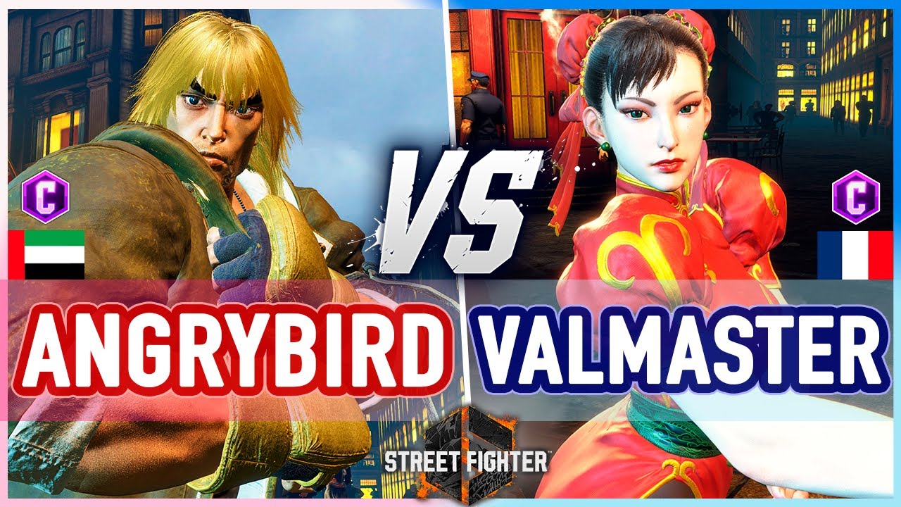 SF6 🔥 Angrybird (Ken) vs Valmaster (Chun-Li) 🔥 Street Fighter 6