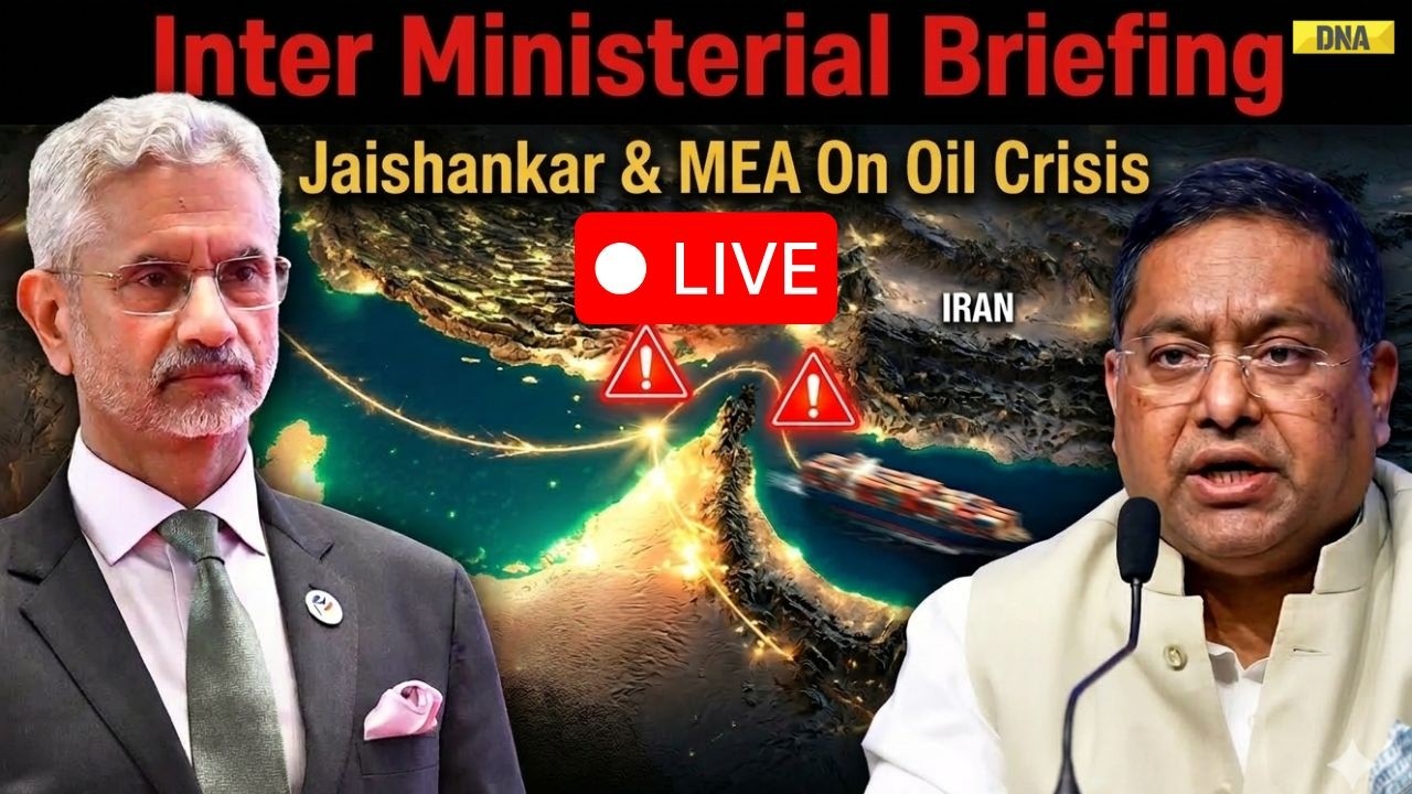 Internal Ministerial Briefing By Petroleum Ministry, MEA, S Jaishankar On West Asia War | LIVE