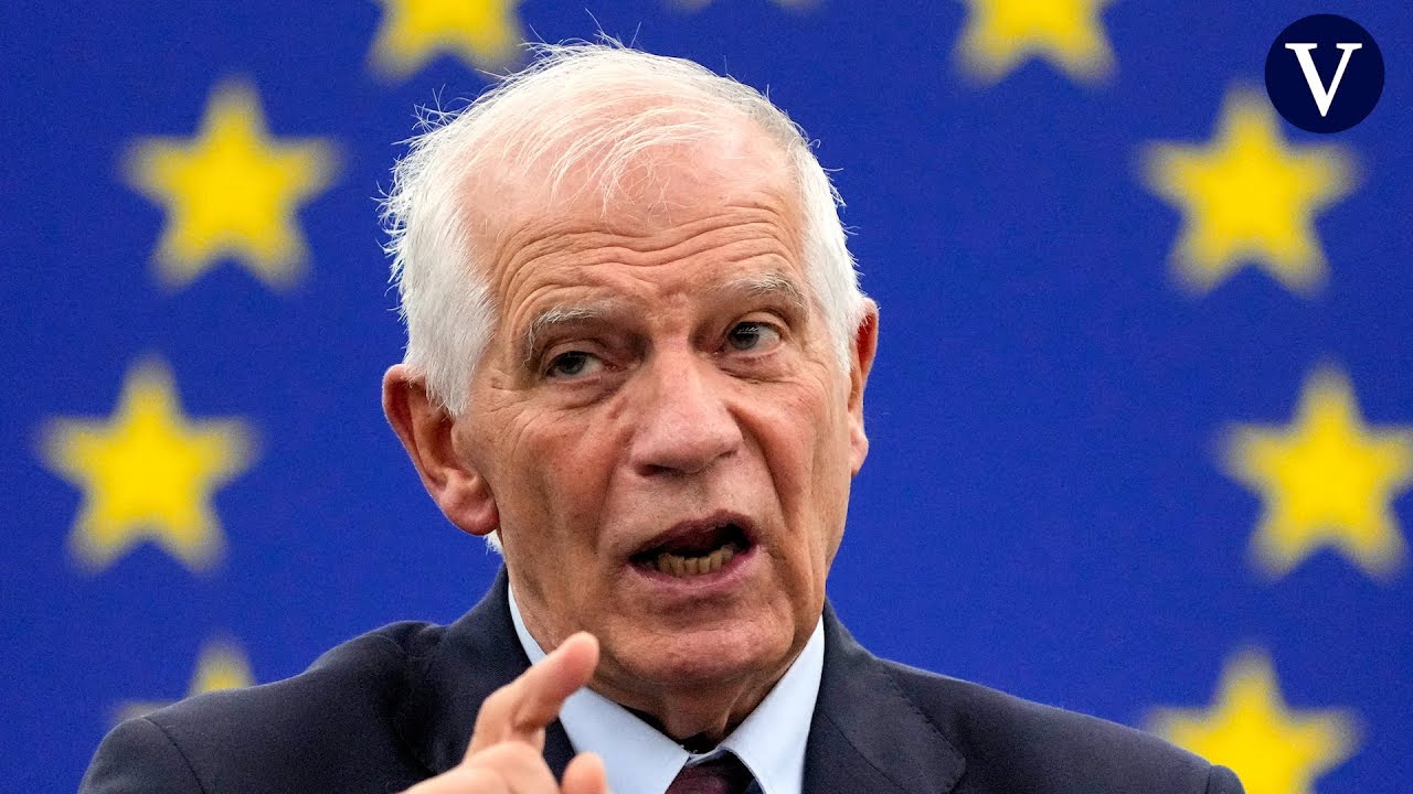 Rueda de prensa de Josep Borrell con el comisionado de la UNRWA