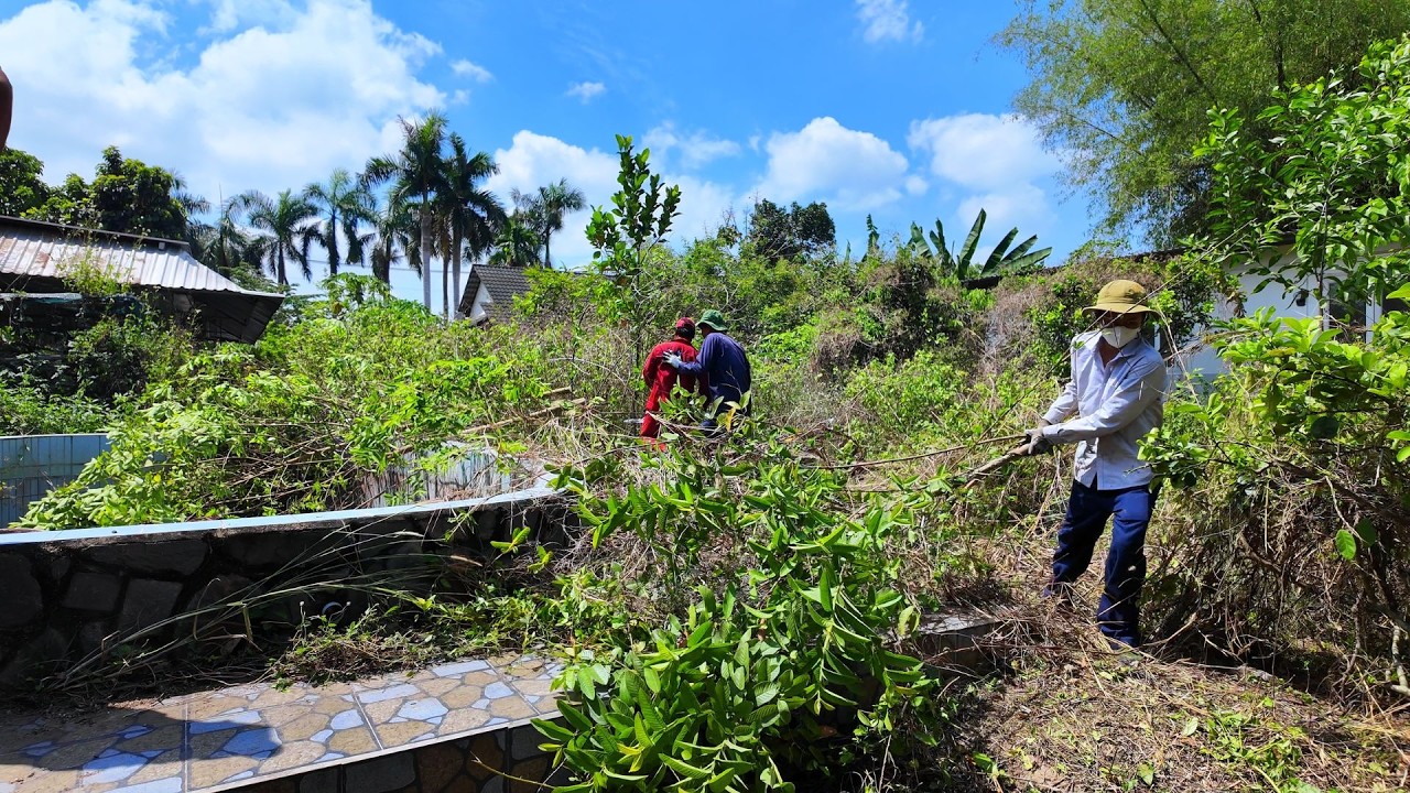 $1M VILLA &mdash; Cleaning a FILTHY 5-Year Abandoned POOL Using PROFESSIONAL EQUIPMENT