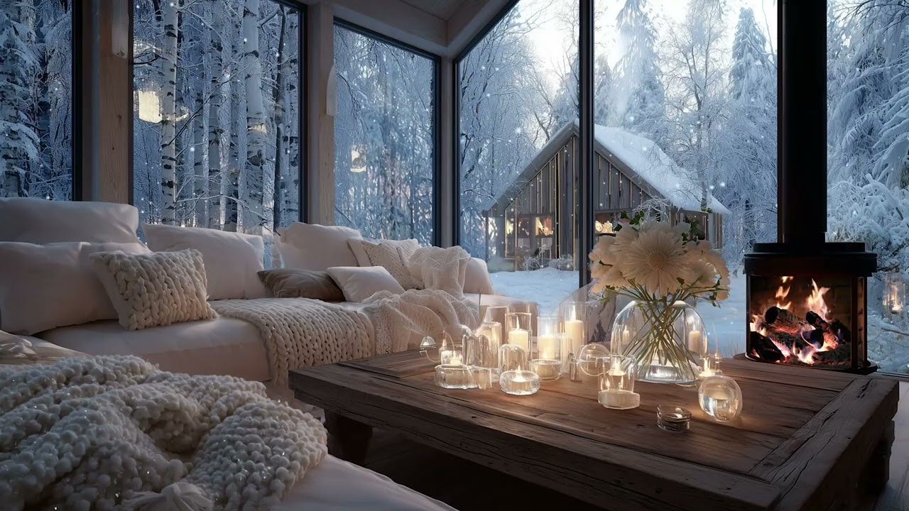 🎹 Warm White Lounge Piano with Cozy Candlelight Ambience for 4 Hours of Deep Focus and Calm Relax