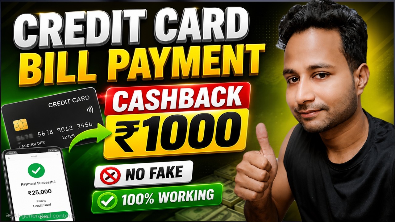 Credit card bill payment cashback offers | Best app for credit card bill payment