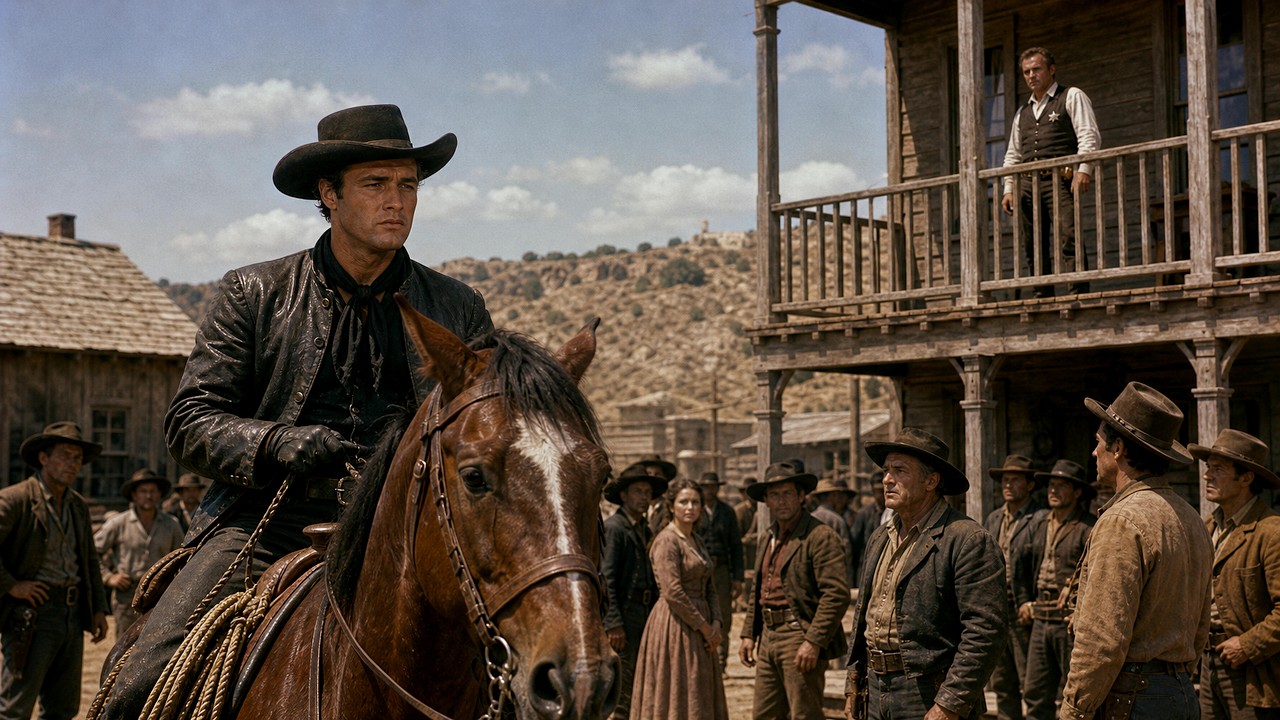 Marlon Brando in One-Eyed Jacks (Classic Western) | A Legendary Tale of Revenge and Redemption🎬4K