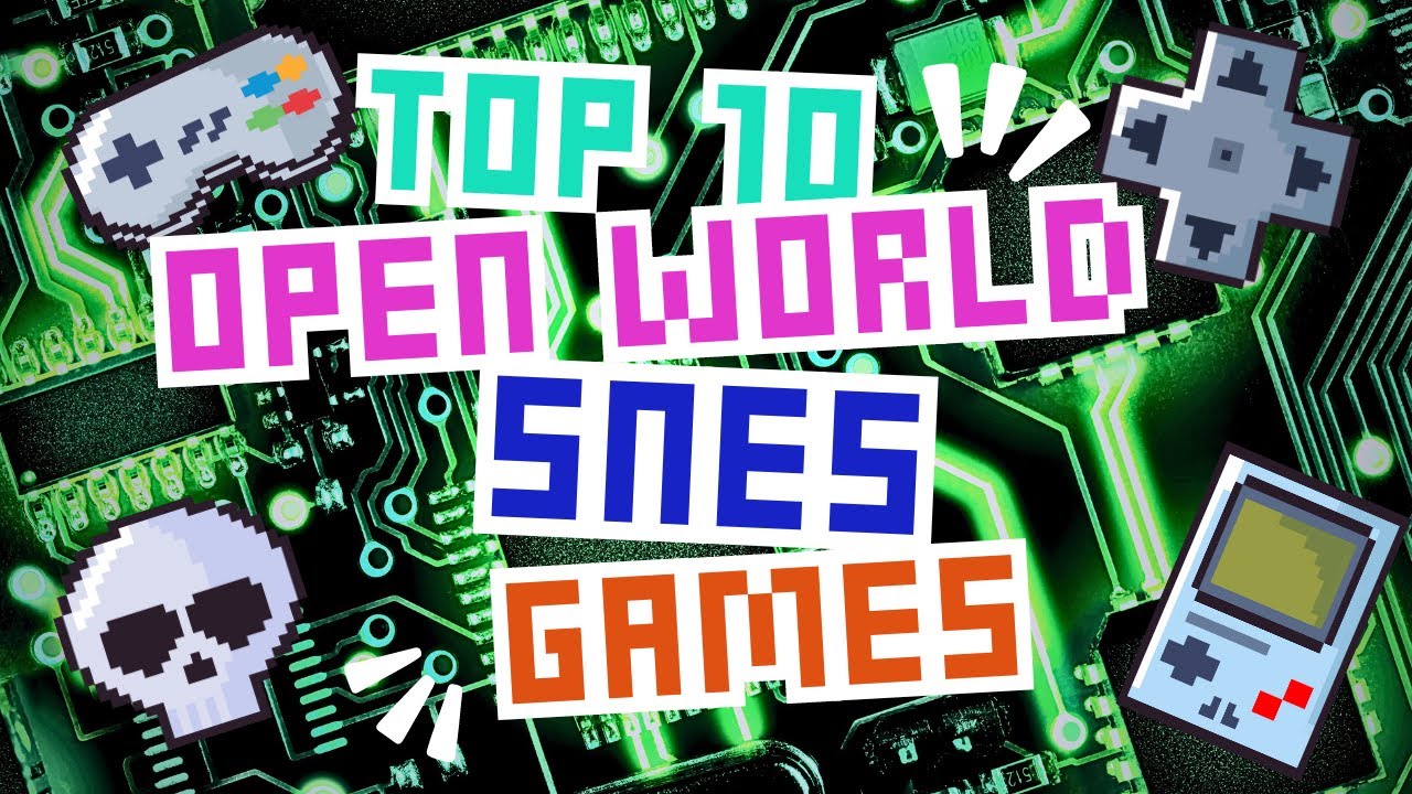 Top 10 Open World SNES Games That Defined Retro RPGs | Epic 16-Bit Adventures!
