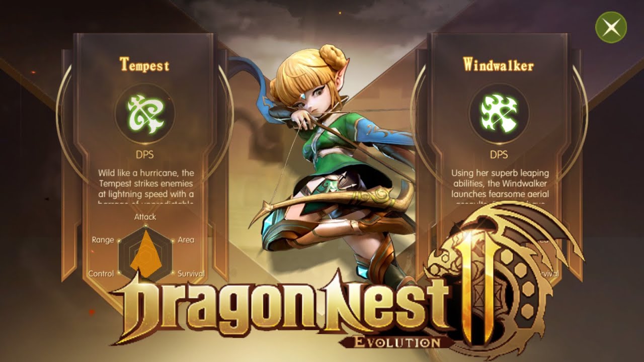 RANGER GAMEPLAY | DRAGON NEST 2 EVOLUTION