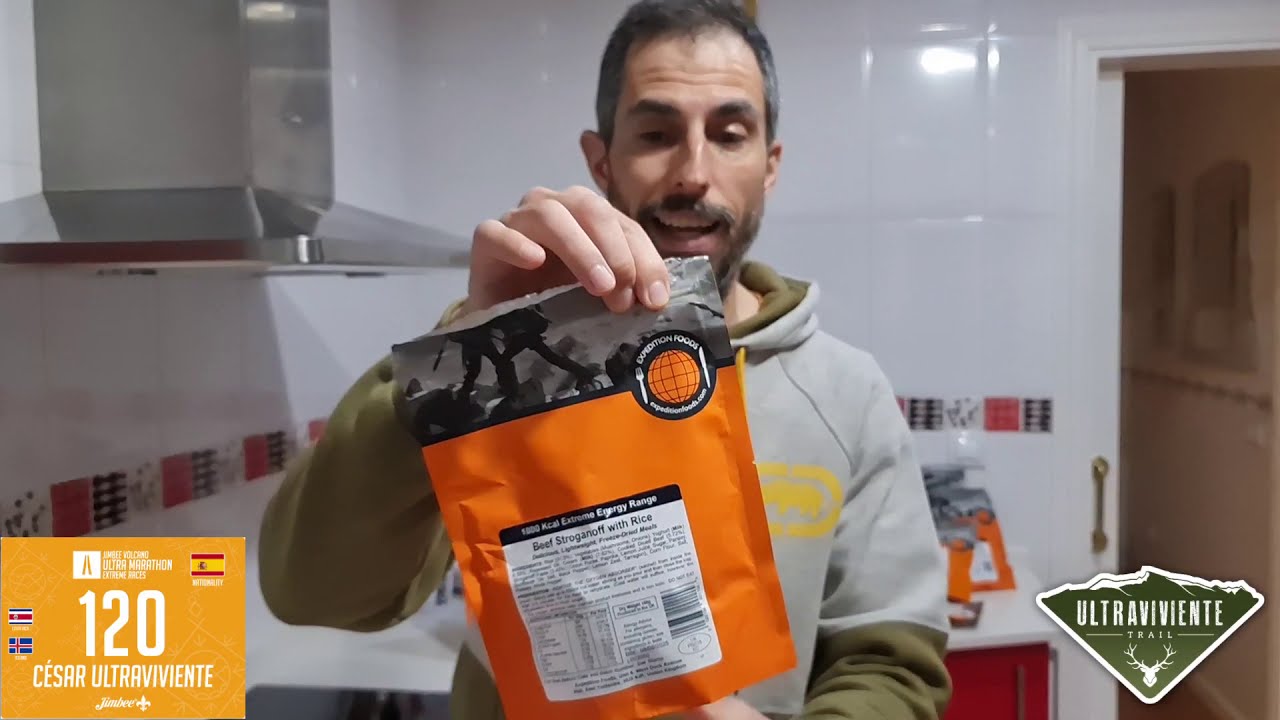 Volcano Ultramarathon comida Liofilizada comprimida
