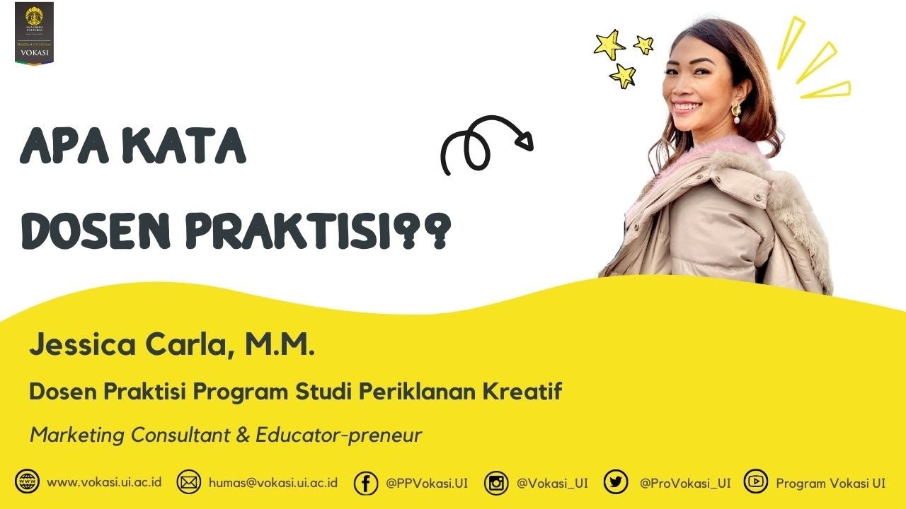 APA KATA DOSEN PRAKTISI? - Jessica Carla, M.M.