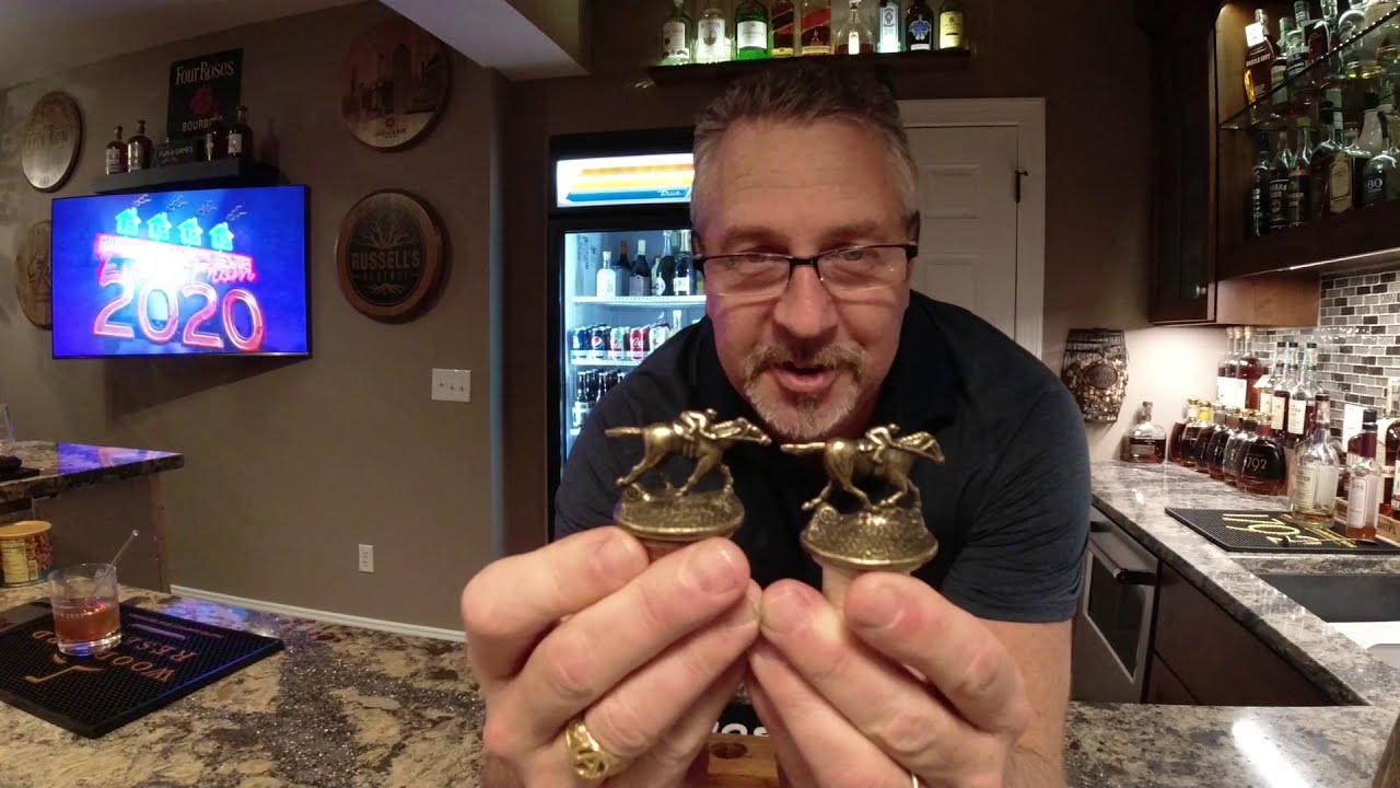 Dave Putting Blanton's Toppers In Holder