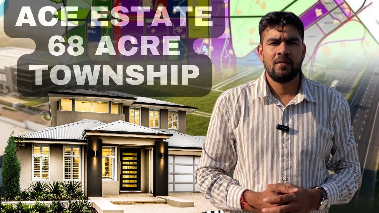 Ace Estate Integrated Township On Yamuna Expressway Near Jewar Airport | #ace #jewarairport #plots 