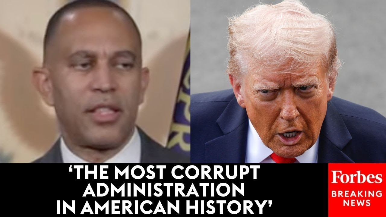 Hakeem Jeffries Vows To Hold 'Trump Cartel' Accountable To Anti-Corruption Measures