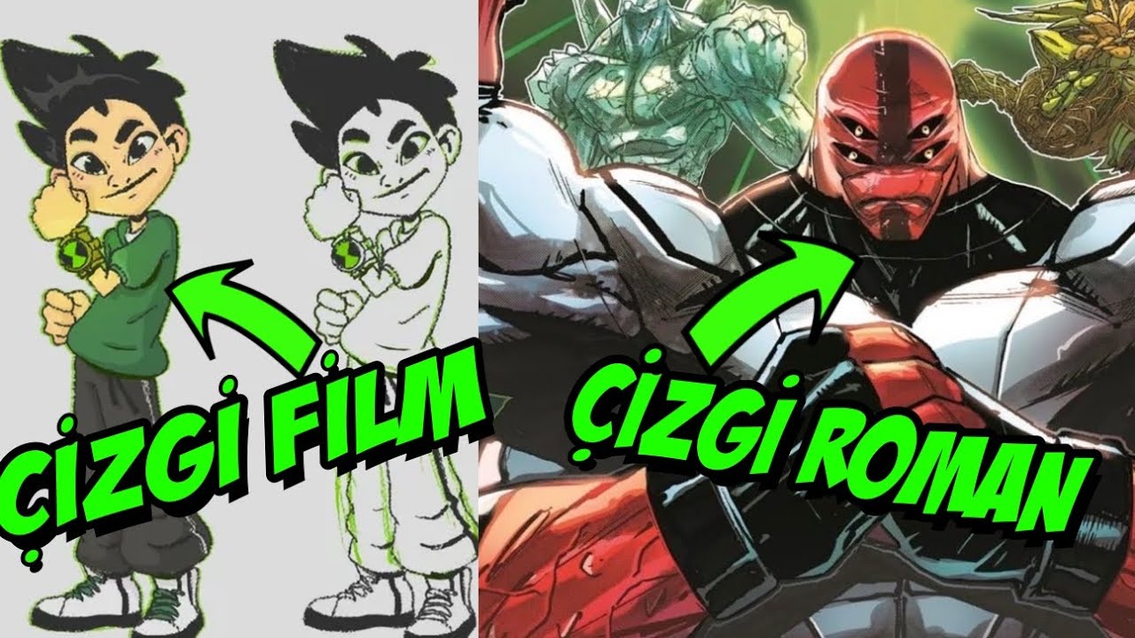 Yepyeni Ben 10 İçerikleri İnceleme -Yeni Reboot ve Yeni Çizgi Roman