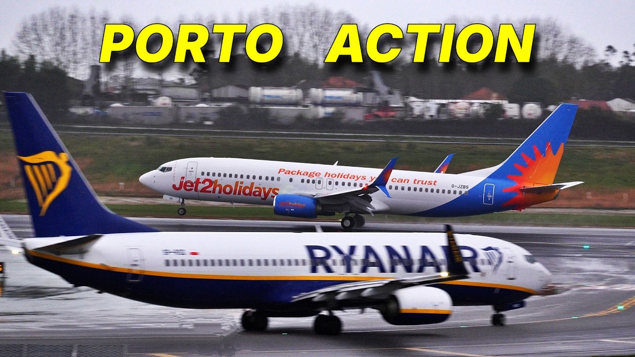 PORTO AIRPORT PLANE SPOTTING