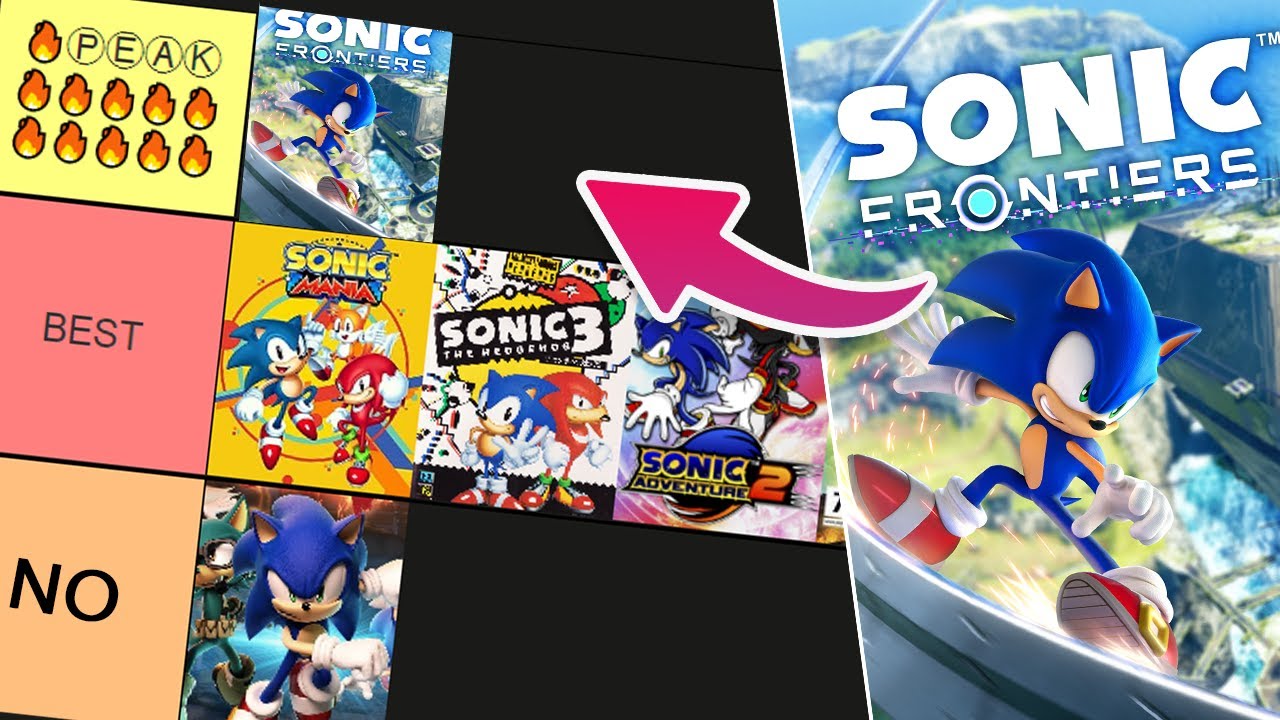 Ranking Sonic Frontiers in a Sonic Games Tier list