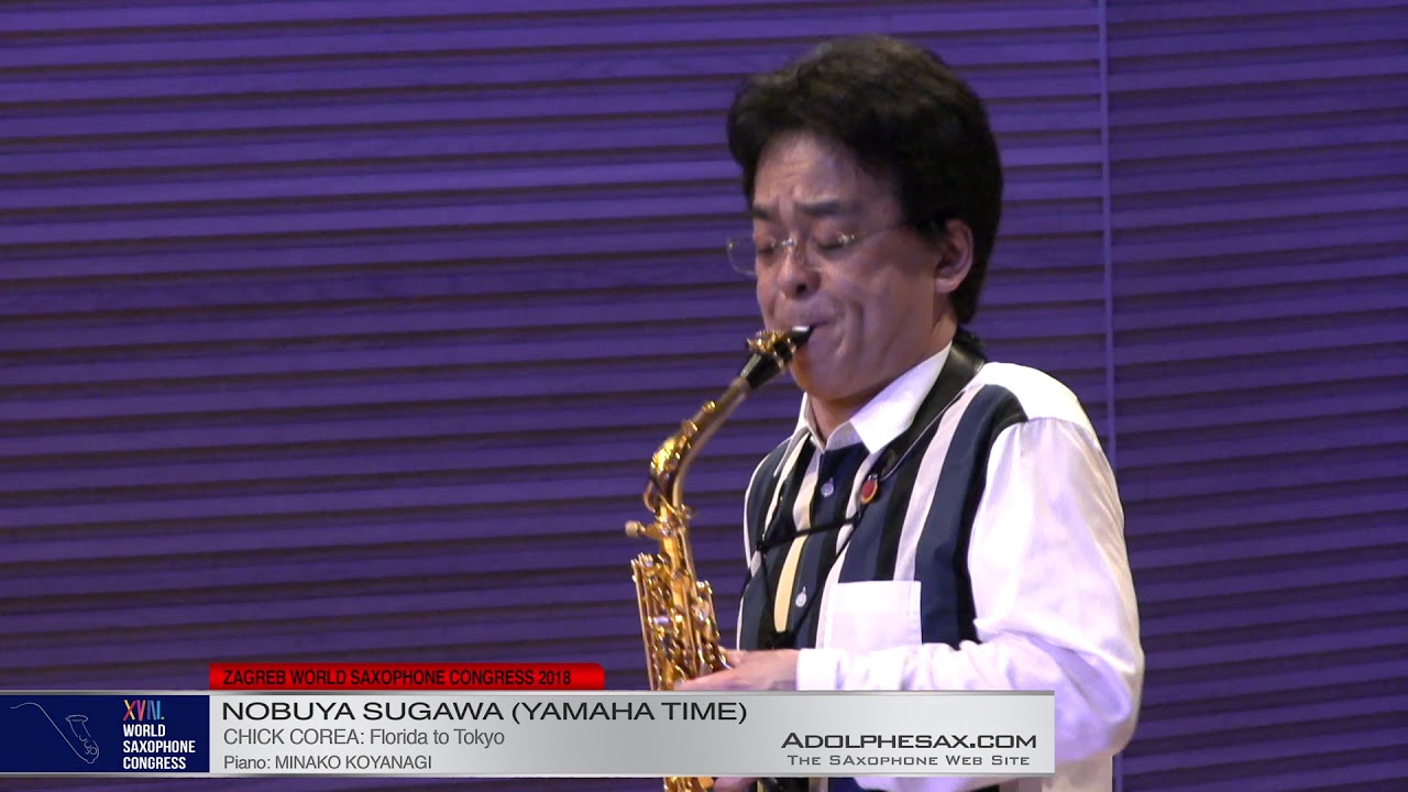 Florida to Tokio by Chick Corea    Nobuya Sugawa   XVIII World Sax Congress 2018 #adolphesax