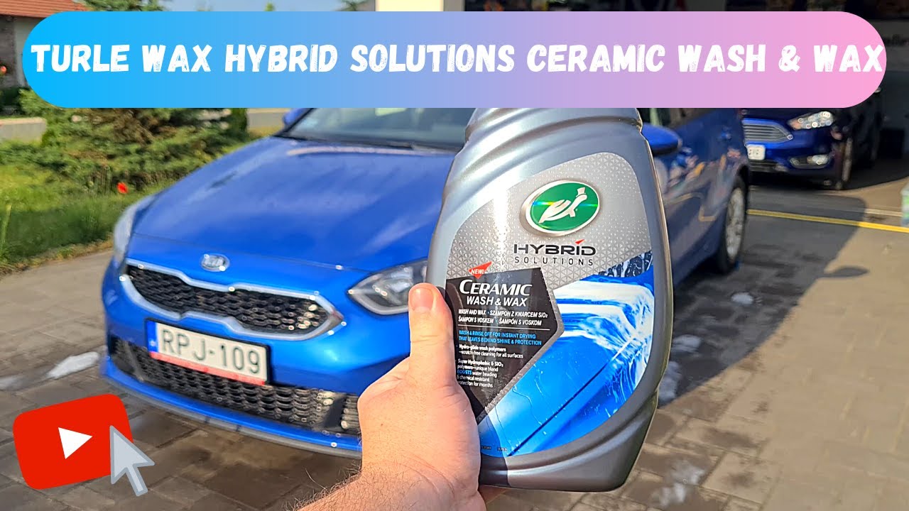 Turtle Wax Hybrid Solutions Ceramic Wash & Wax sampon teszt