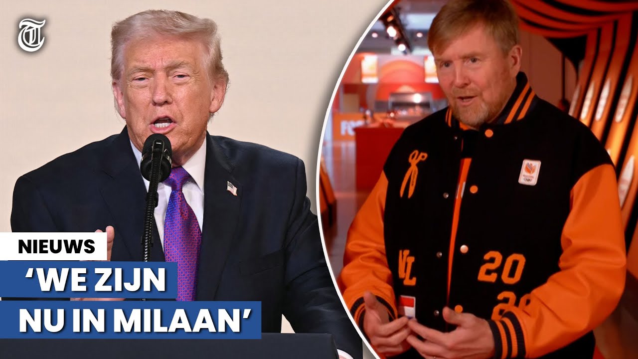 Willem-Alexander pareert vraag over WK voetbal