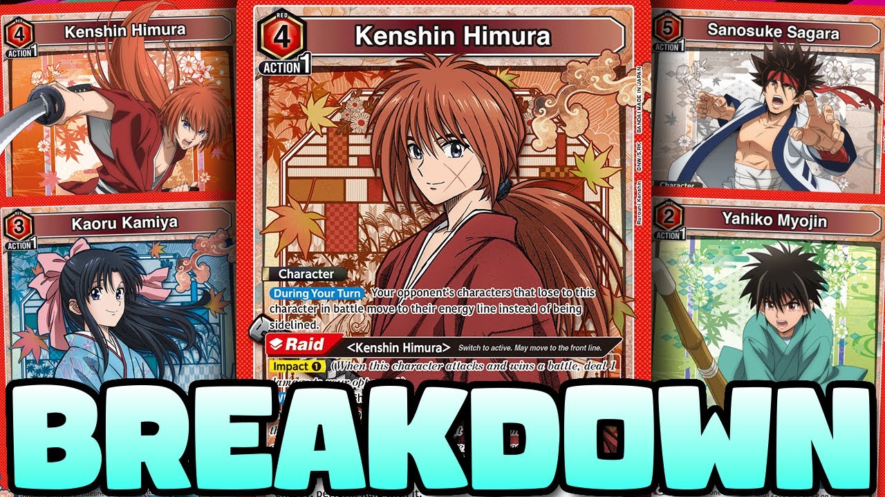 Holy Power Creep! Insanely Strong Kenshin & Sanosuke Decks | Full Set Breakdown (Union Arena)