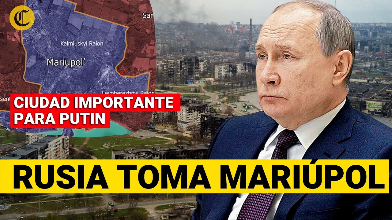 🔴 RUSIA CELEBRA LA TOMA DE MARIÚPOL, la ciudad más importante para PUTIN