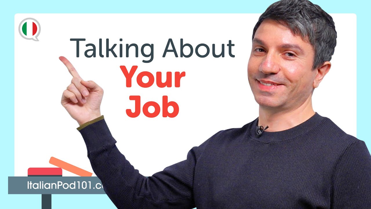 How to Talk about your Job in Italian