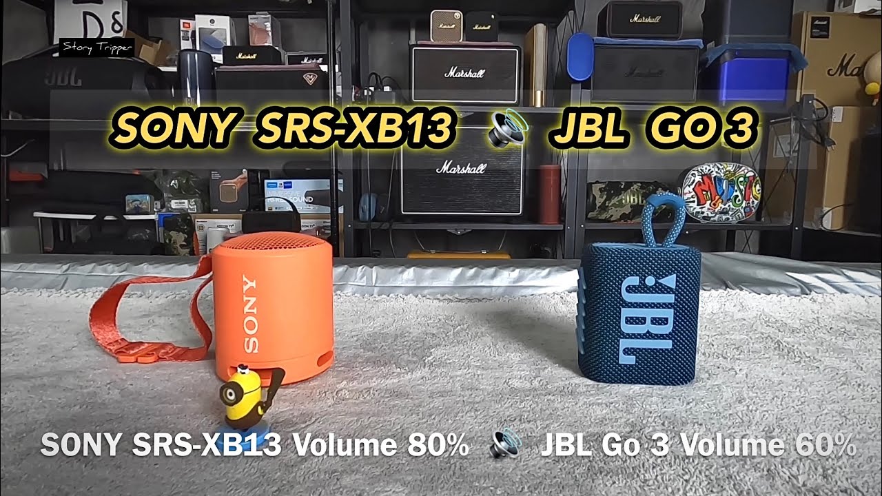 SONY SRS-XB13 vs JBL GO 3